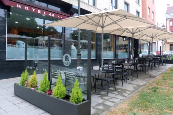 hotel 44 gijon terraza4